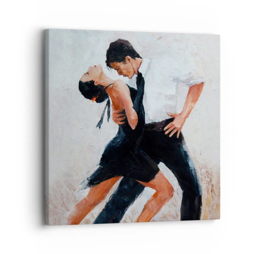 Lærredstryk - Billede på lærred - Mine drømmes tango - 30x30 cm
