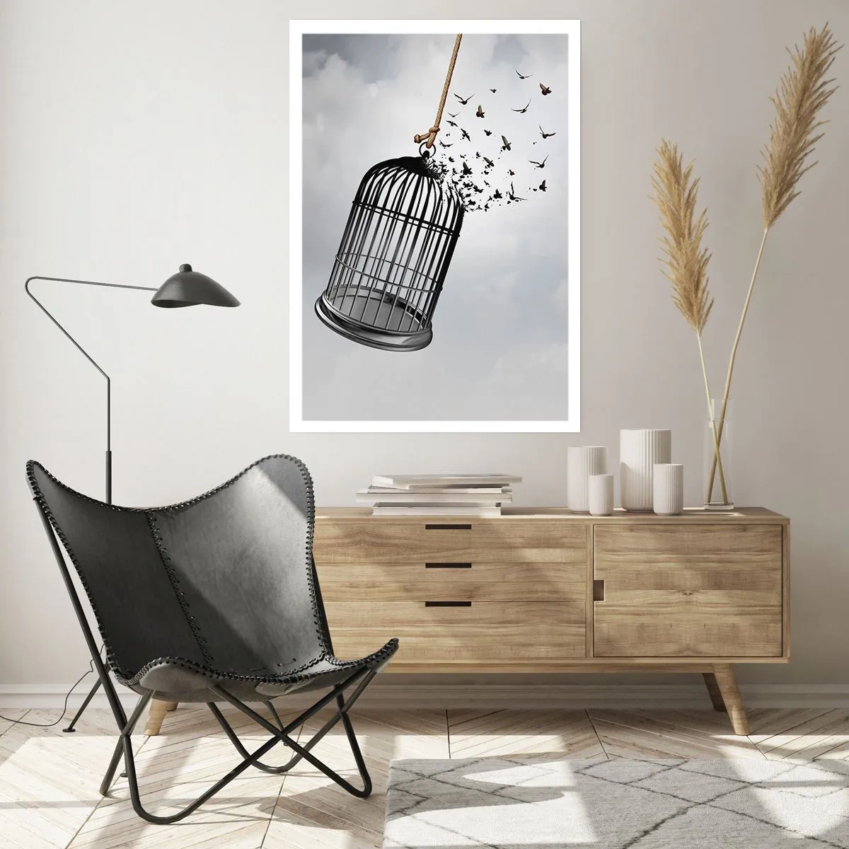 Plakat - Tro...håb...frihed! - 70x100 cm