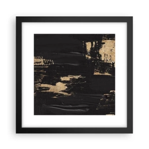 Plakat i sort ramme - Et spor af berøring - 30x30 cm