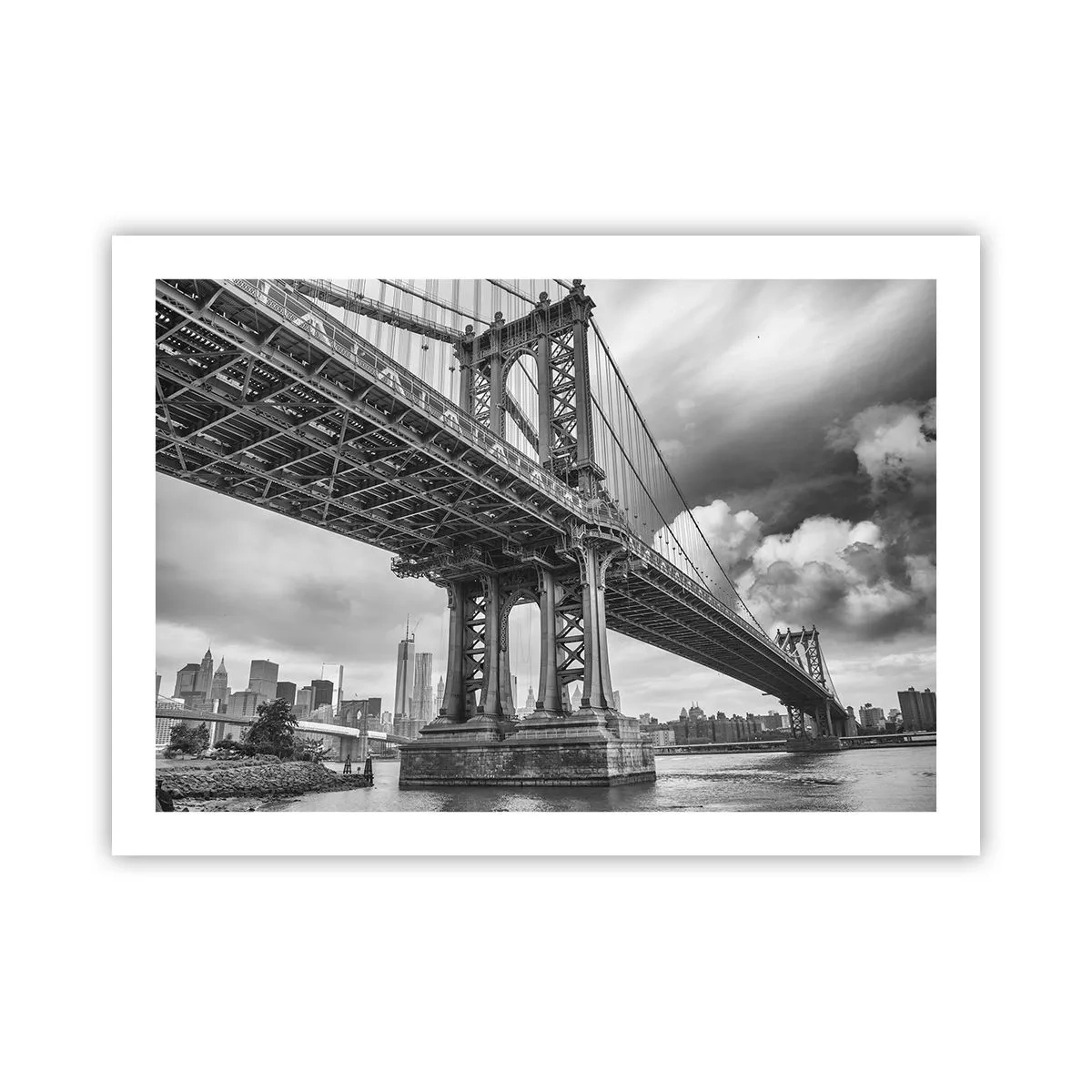 Plakat - Til byens hjerte - 70x50 cm