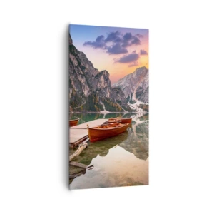 Lærredstryk - Billede på lærred - Dagens løfte - 65x120 cm