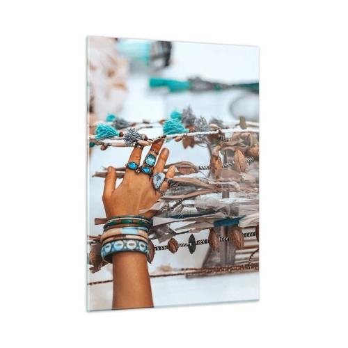 Billede på glas - Lokale skatte - 50x70 cm