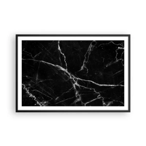 Plakat i sort ramme - Stenens hemmelige liv - 91x61 cm