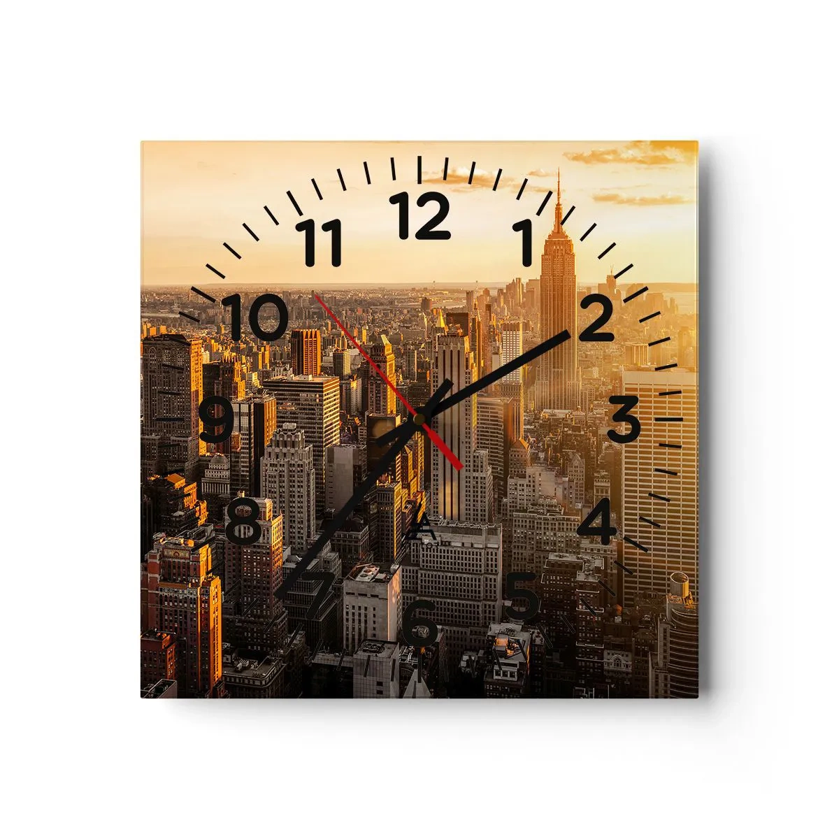 Vægur, Uret - At vokse i solen - 30x30 cm