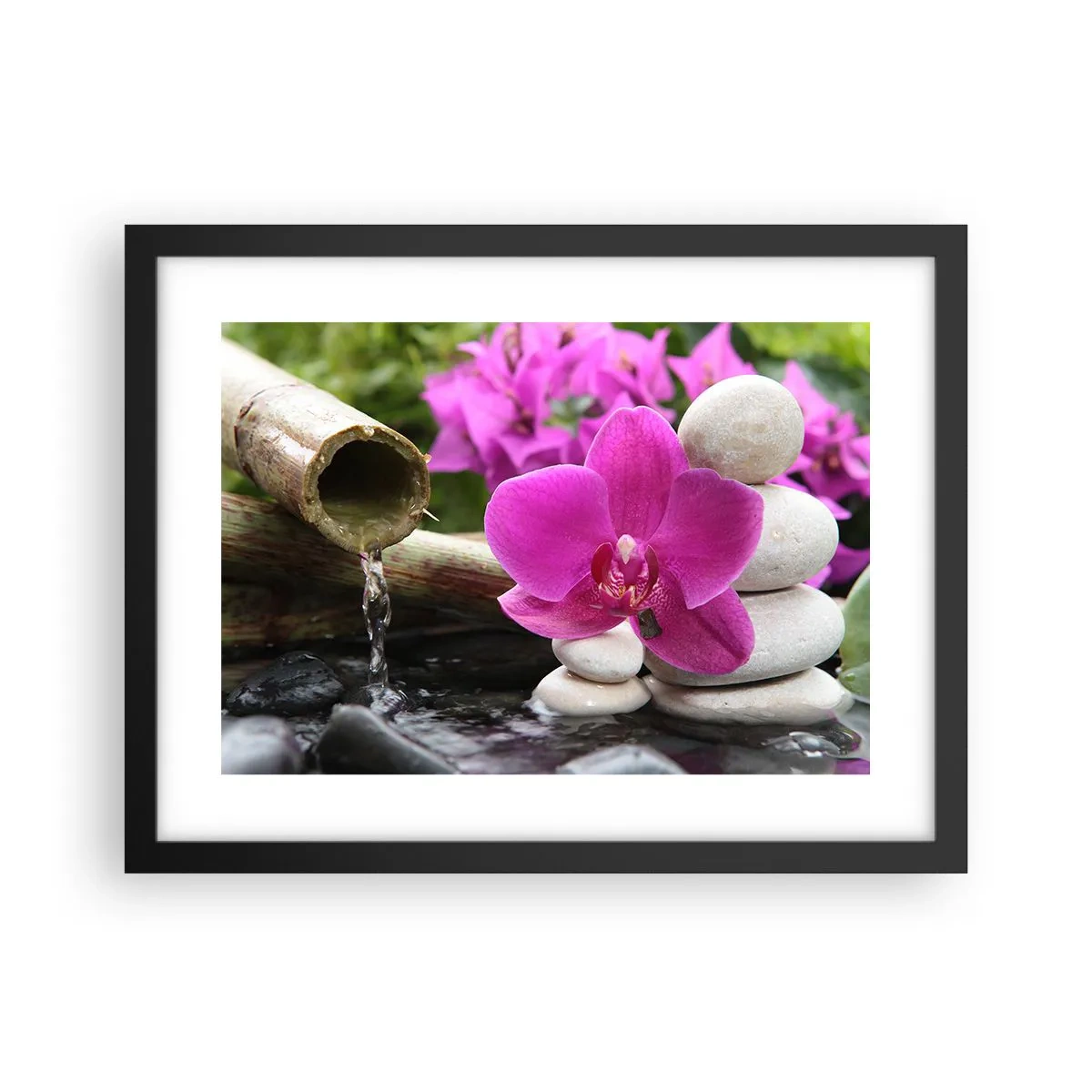 Plakat i sort ramme - Du hviler allerede - 40x30 cm