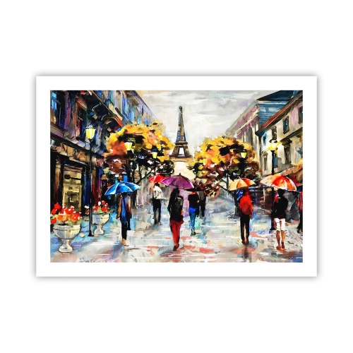 Plakat - Særligt smuk om efteråret - 70x50 cm