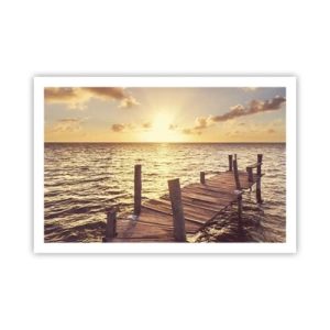 Plakat - Gyldent land af blidhed - 91x61 cm