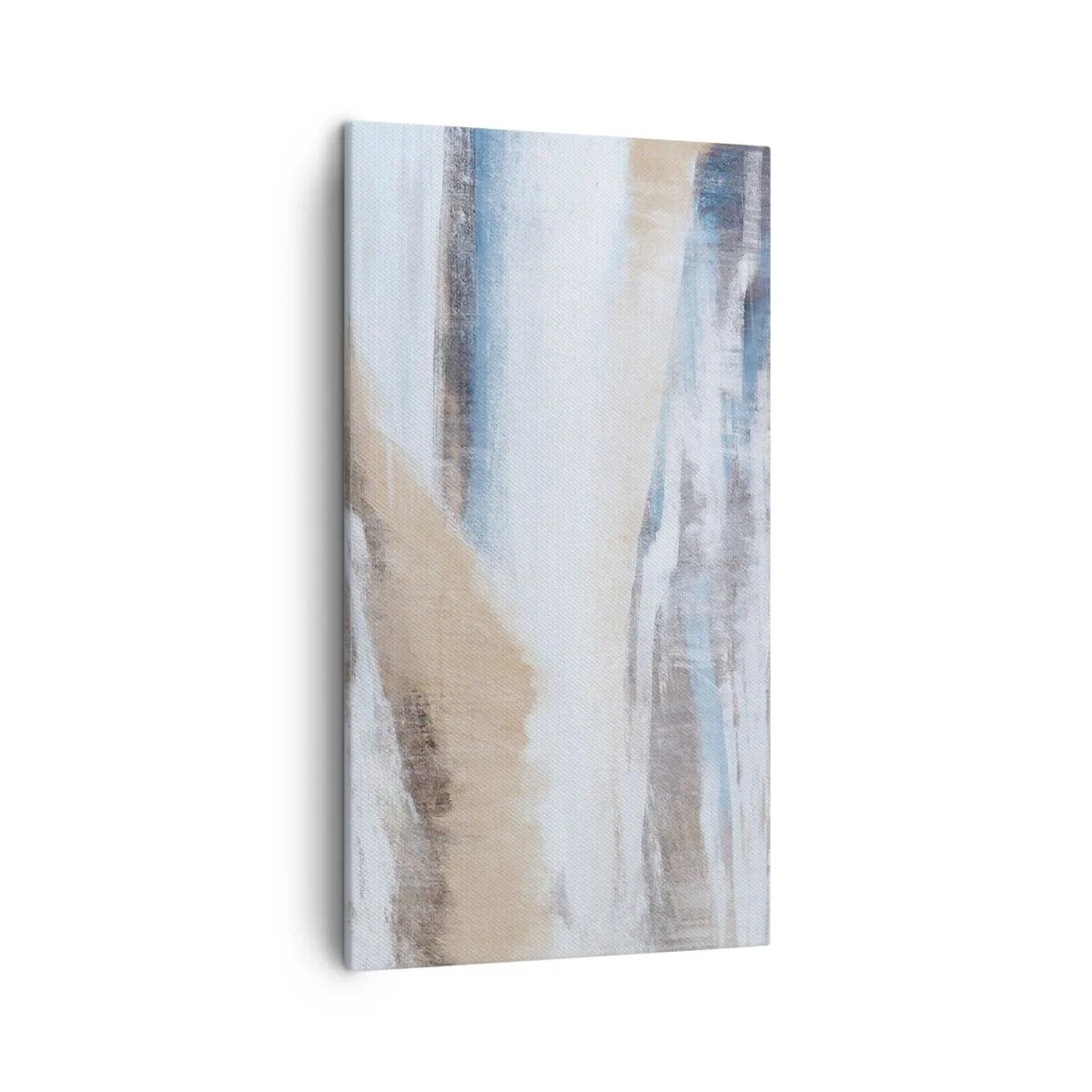 Lærredstryk - Billede på lærred - Vinterkomposition - 45x80 cm