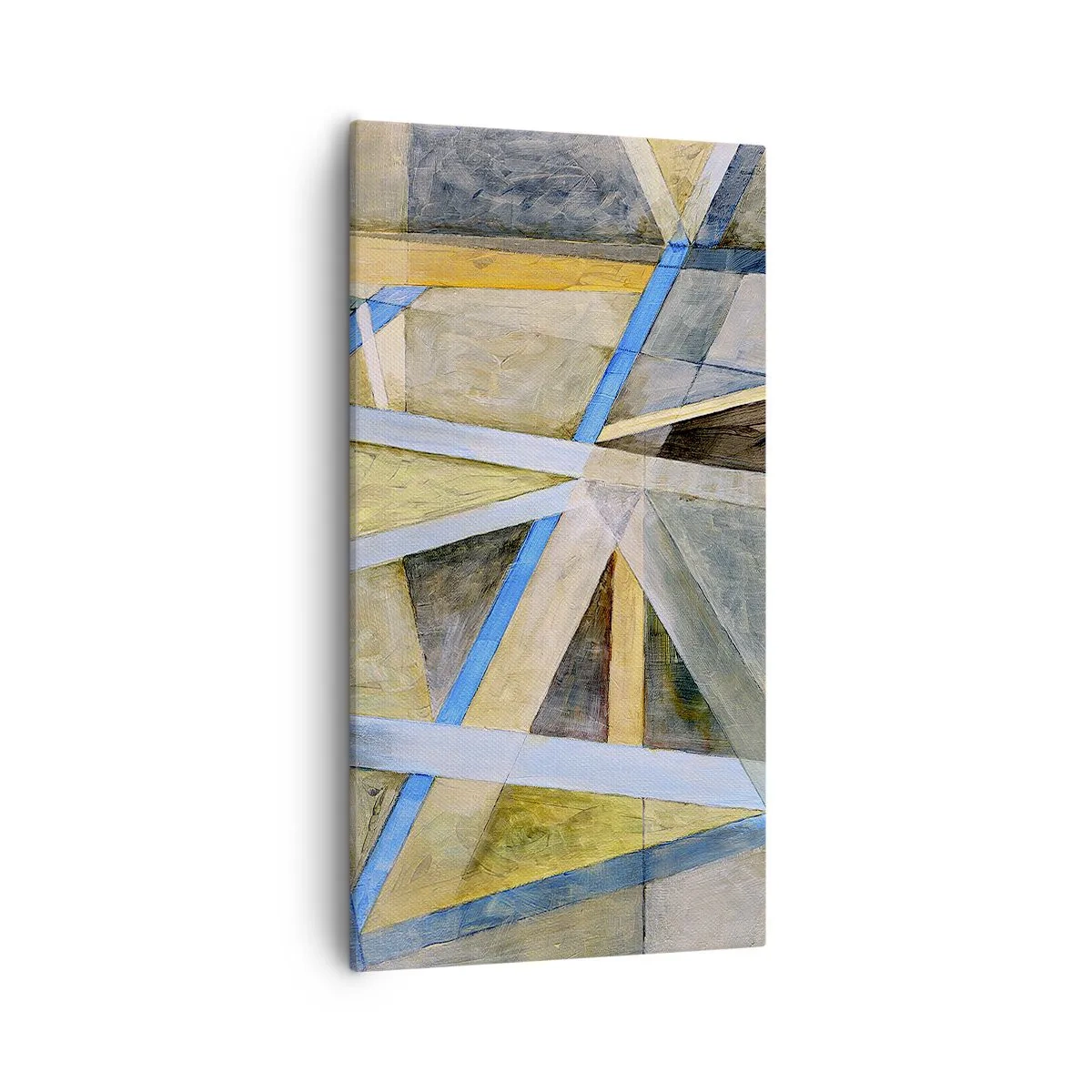 Lærredstryk - Billede på lærred - Lige eller skråt? - 55x100 cm