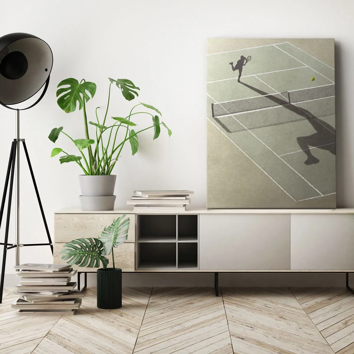 Lærredstryk - Billede på lærred - Overvind dig selv - 50x70 cm