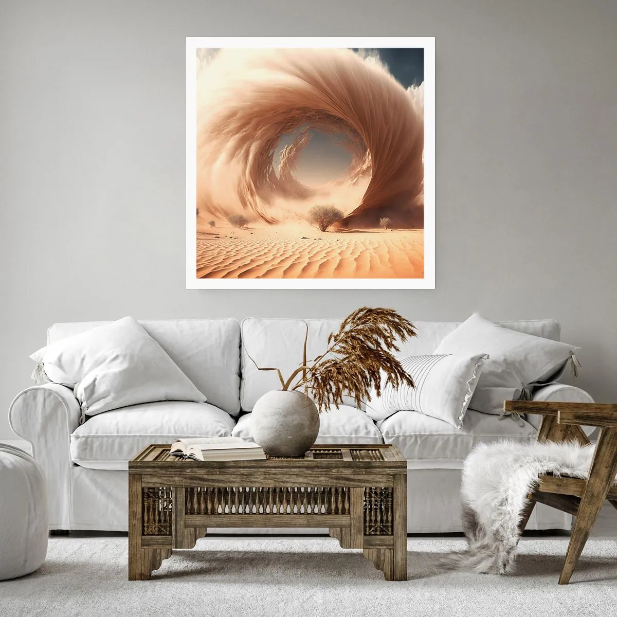 Plakat - Åben portal - 30x30 cm