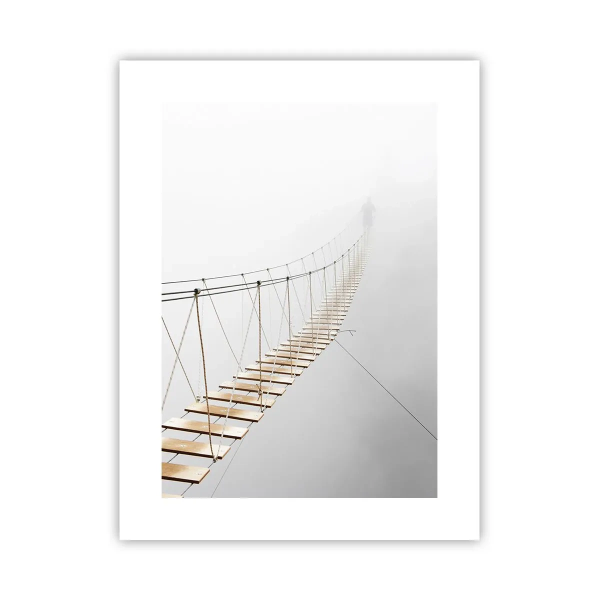 Plakat - Hvor vil det føre dig hen? - 30x40 cm