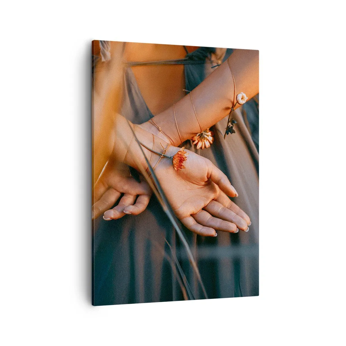 Lærredstryk - Billede på lærred - Forbundet med naturen - 50x70 cm