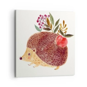 Lærredstryk - Billede på lærred - Og du kan allerede lide mig - 50x50 cm