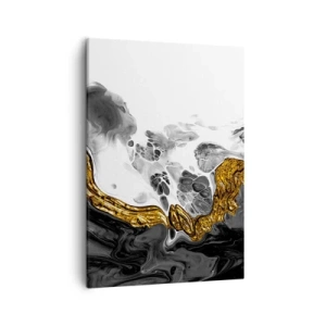 Lærredstryk - Billede på lærred - Organisk sammensætning - 50x70 cm