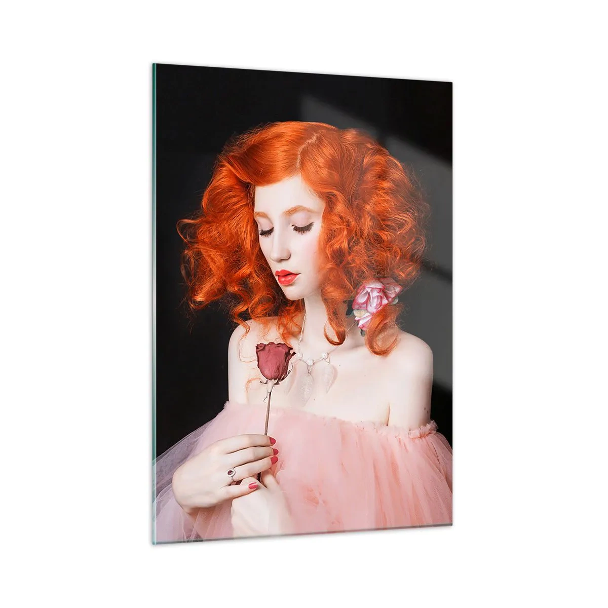 Billede på glas - I barokstil - 50x70 cm