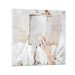 Billede på glas - I en anden verden - 40x40 cm