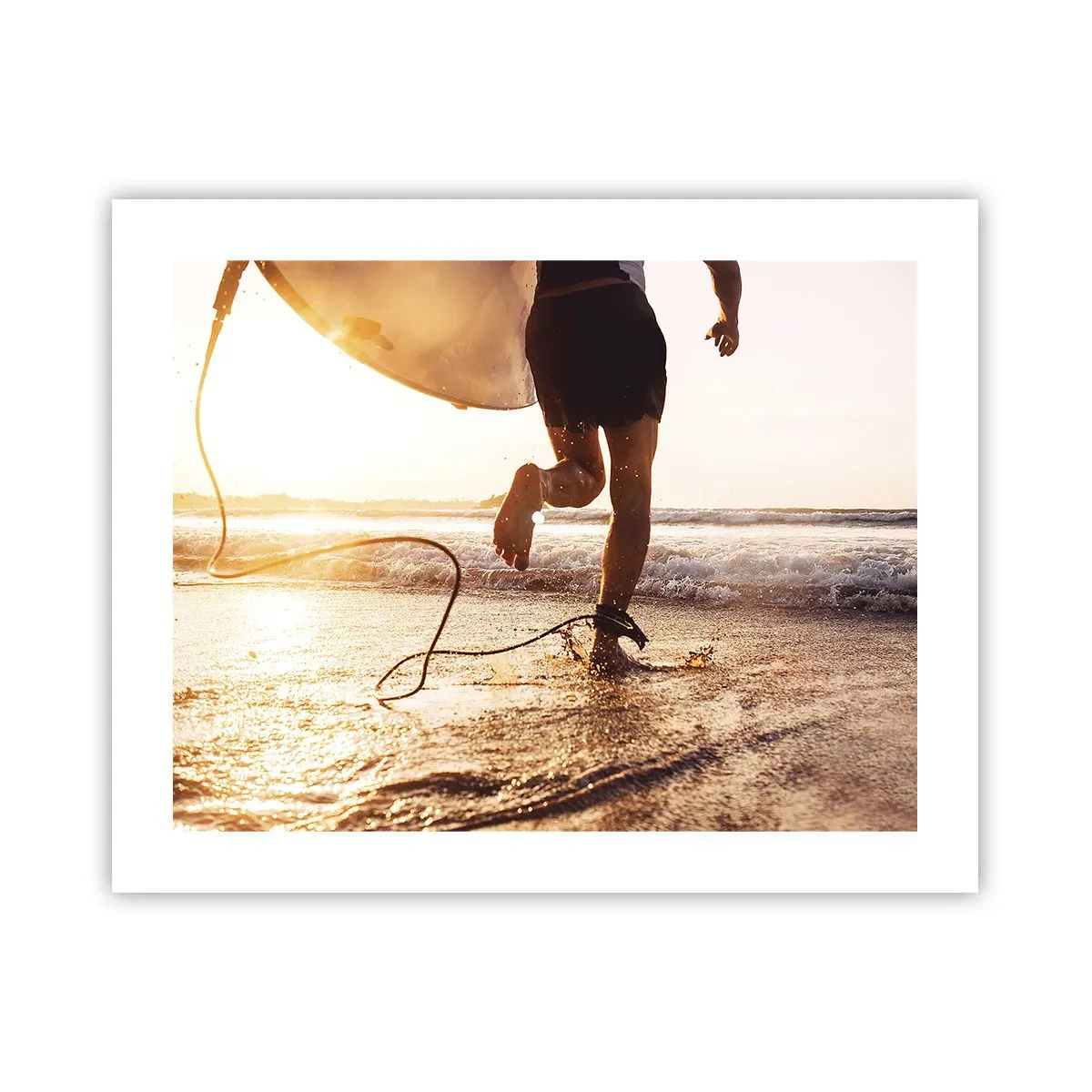 Plakat - For at møde bølgen - 50x40 cm
