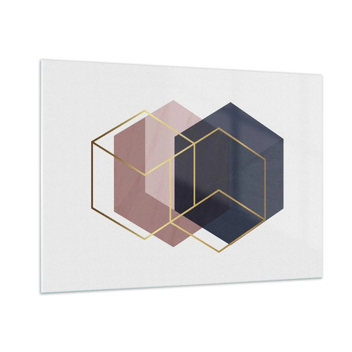 Billede på glas - Styrken ved enkelhed - 100x70 cm