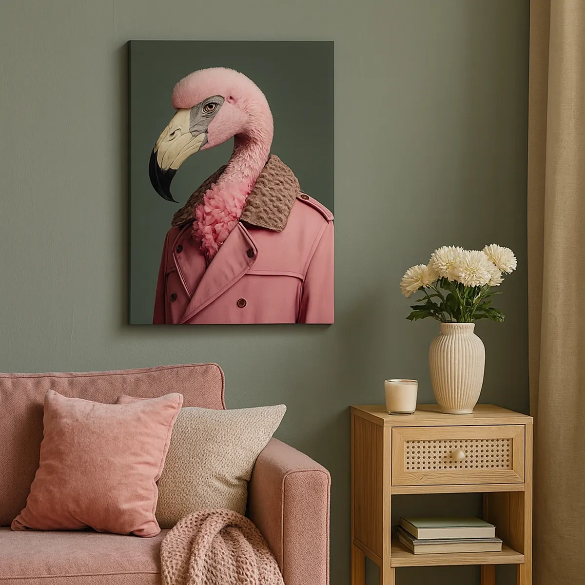 Lærredstryk - Billede på lærred - En ægte elegant mand - 50x70 cm