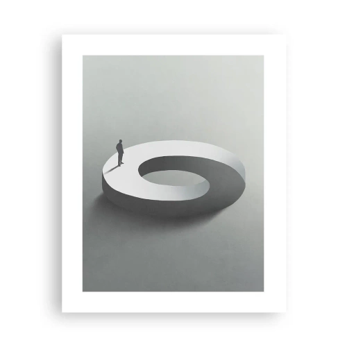 Plakat - Og vær klog - 40x50 cm