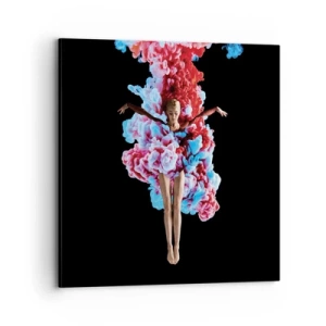 Lærredstryk - Billede på lærred - I fuld blomstring - 70x70 cm
