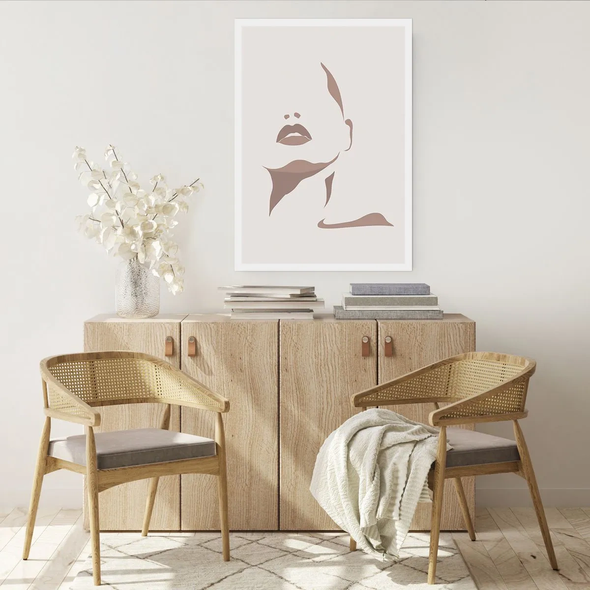 Plakat - Skabt af lys og skygge - 30x40 cm