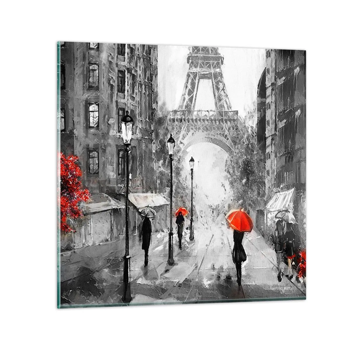 Billede på glas - Alle veje fører til den - 60x60 cm