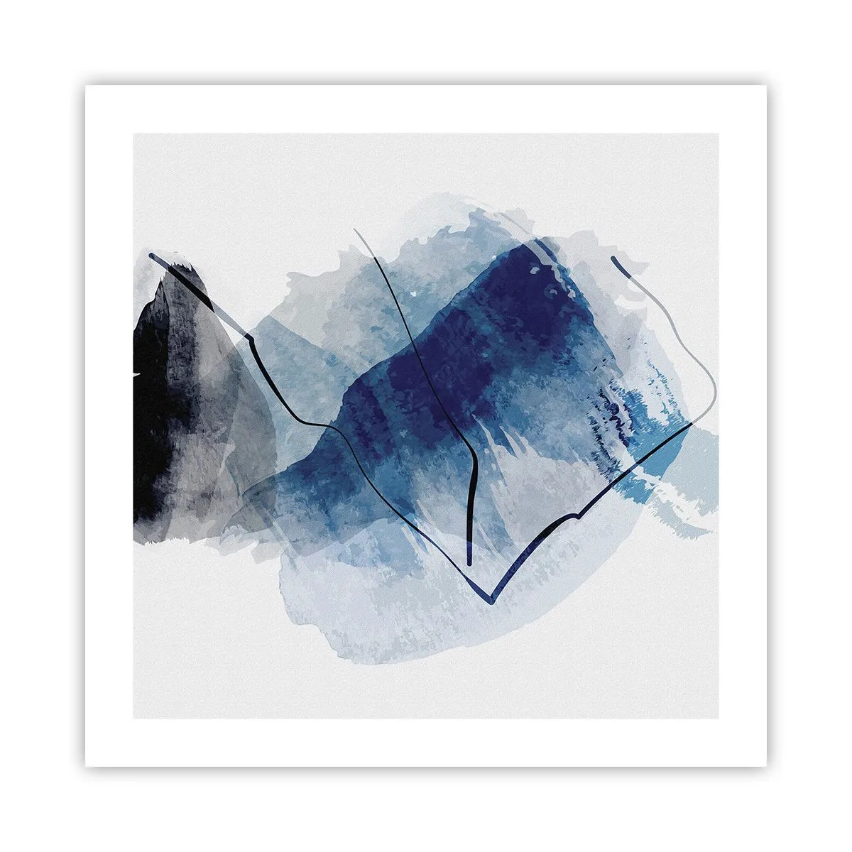 Plakat - Isbjerg - 50x50 cm