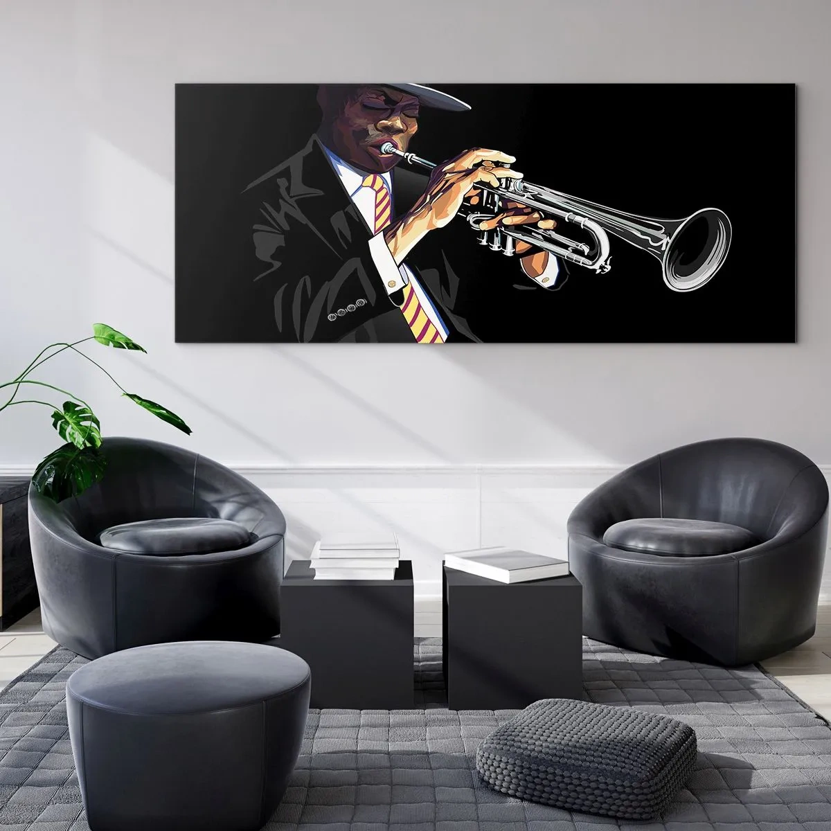 Billede på glas - Gammeldags charme - 160x50 cm