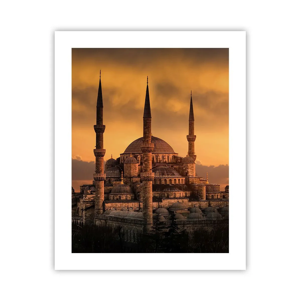 Plakat - Gud er stor - 40x50 cm