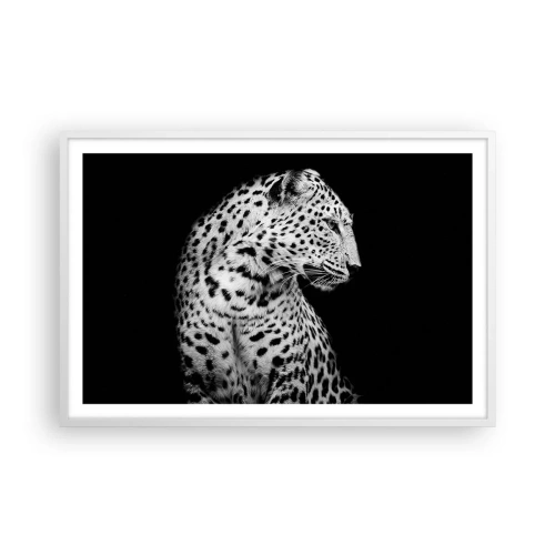 Plakat i hvid ramme - Den rigtige profil er perfekt! - 91x61 cm