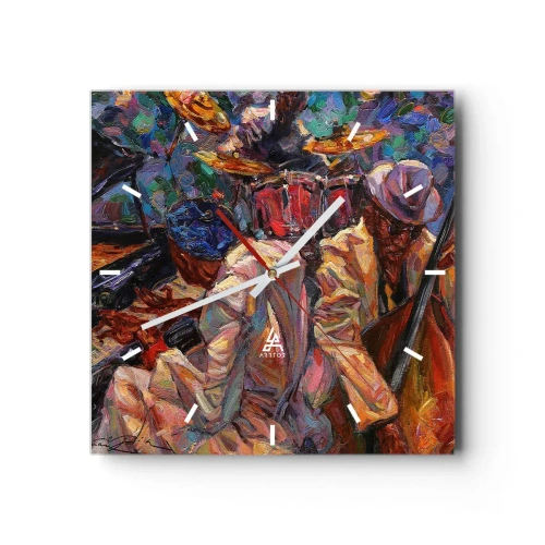 Vægur, Uret - I én rytme - 30x30 cm