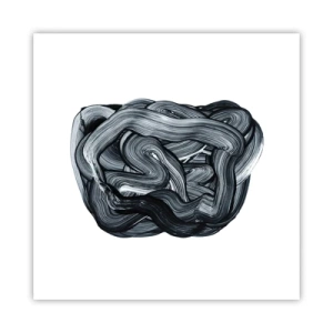 Plakat - Så enkelt er det ikke - 30x30 cm