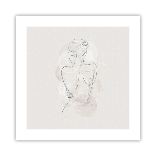 Plakat - Som et følsomt instrument - 40x40 cm