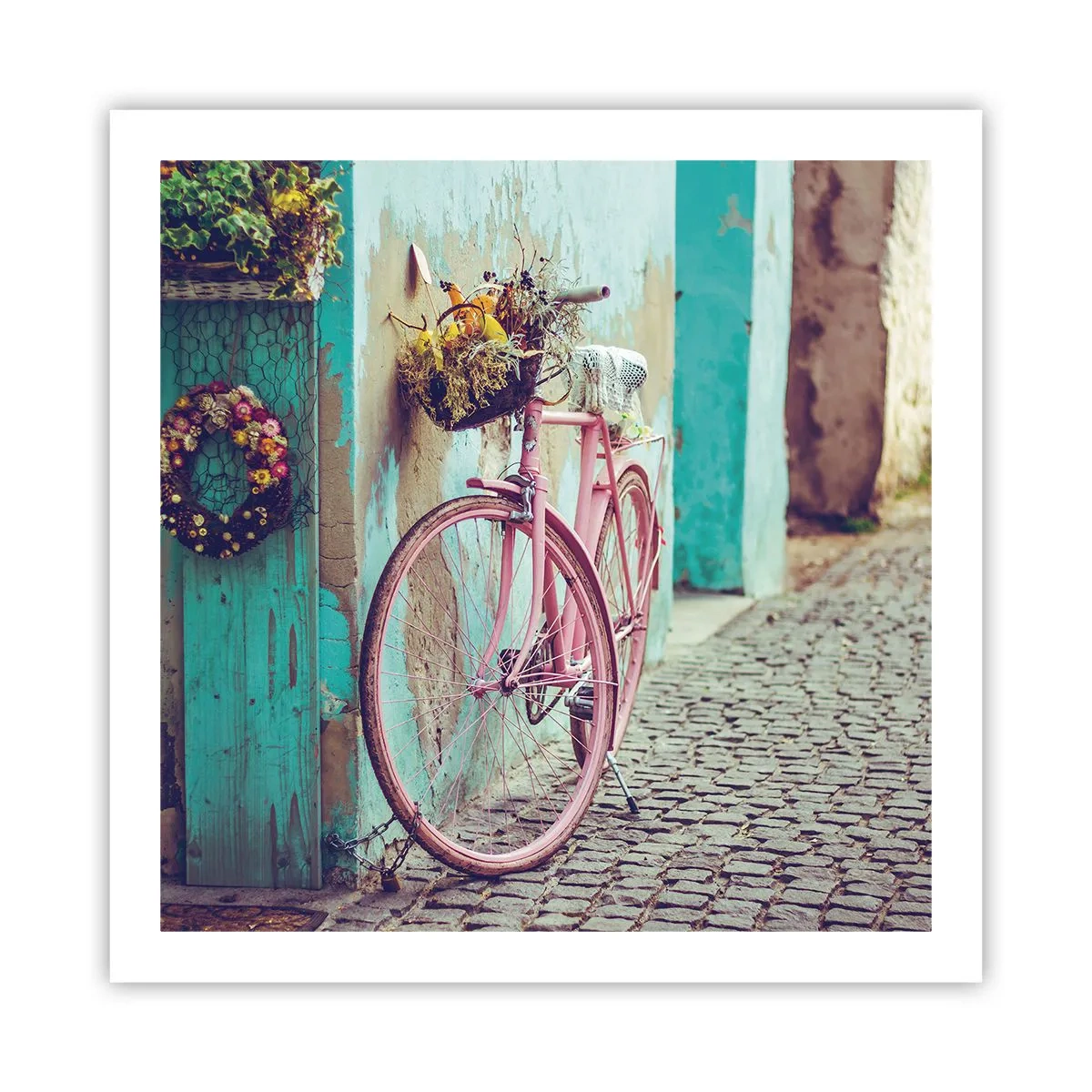 Plakat - Jeg vender tilbage om lidt - 60x60 cm