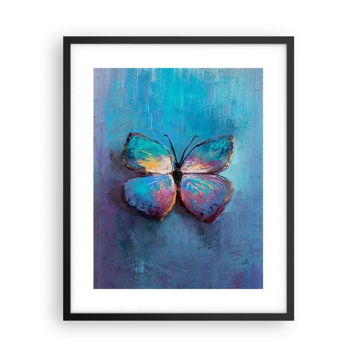 Plakat i sort ramme - I sin fulde pragt - 40x50 cm