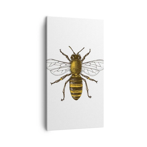 Lærredstryk - Billede på lærred - Smuk og god - 45x80 cm