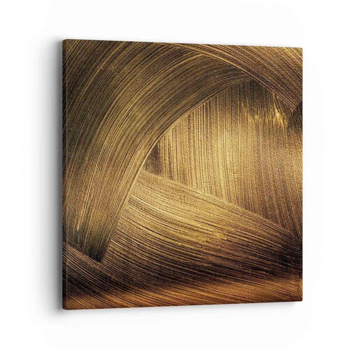 Lærredstryk - Billede på lærred - I den gyldne labyrint - 40x40 cm