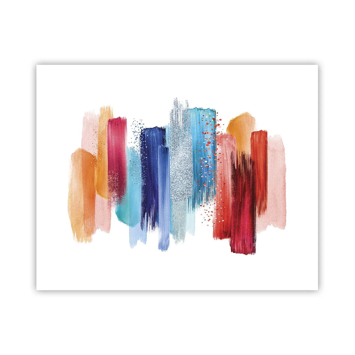 Plakat - Op og ned  - 50x40 cm