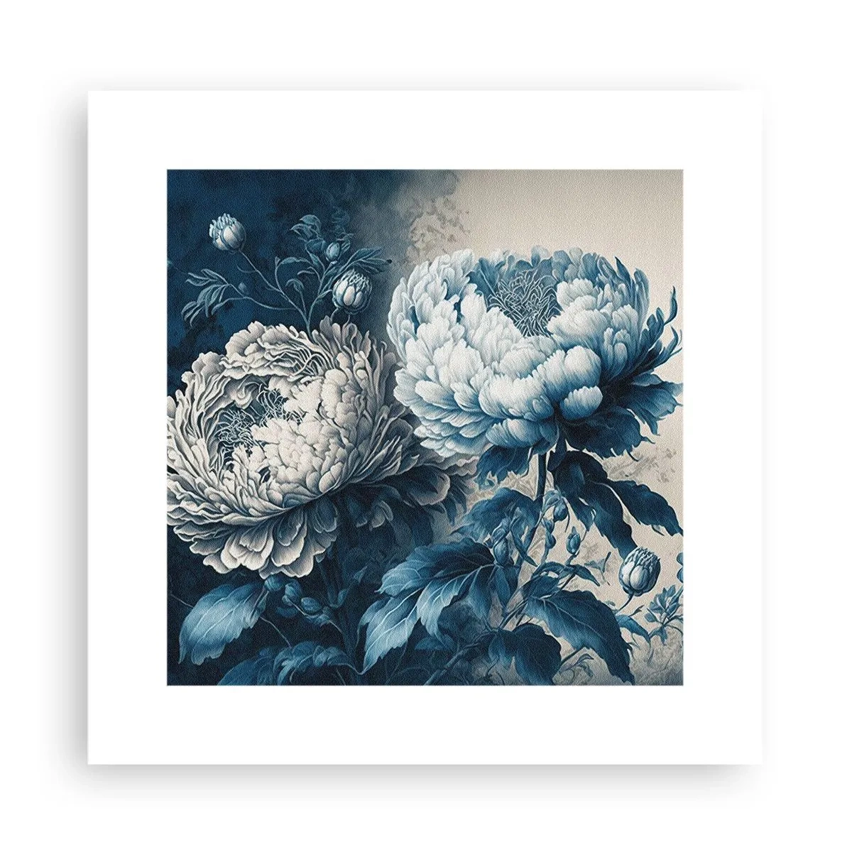 Plakat - Et godt matchet par - 30x30 cm