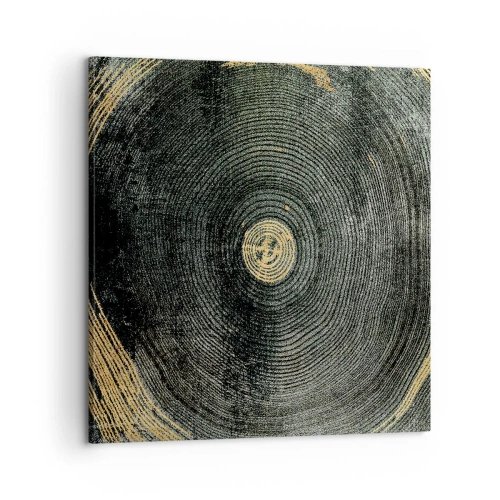 Lærredstryk - Billede på lærred - Forandring og varighed - 60x60 cm
