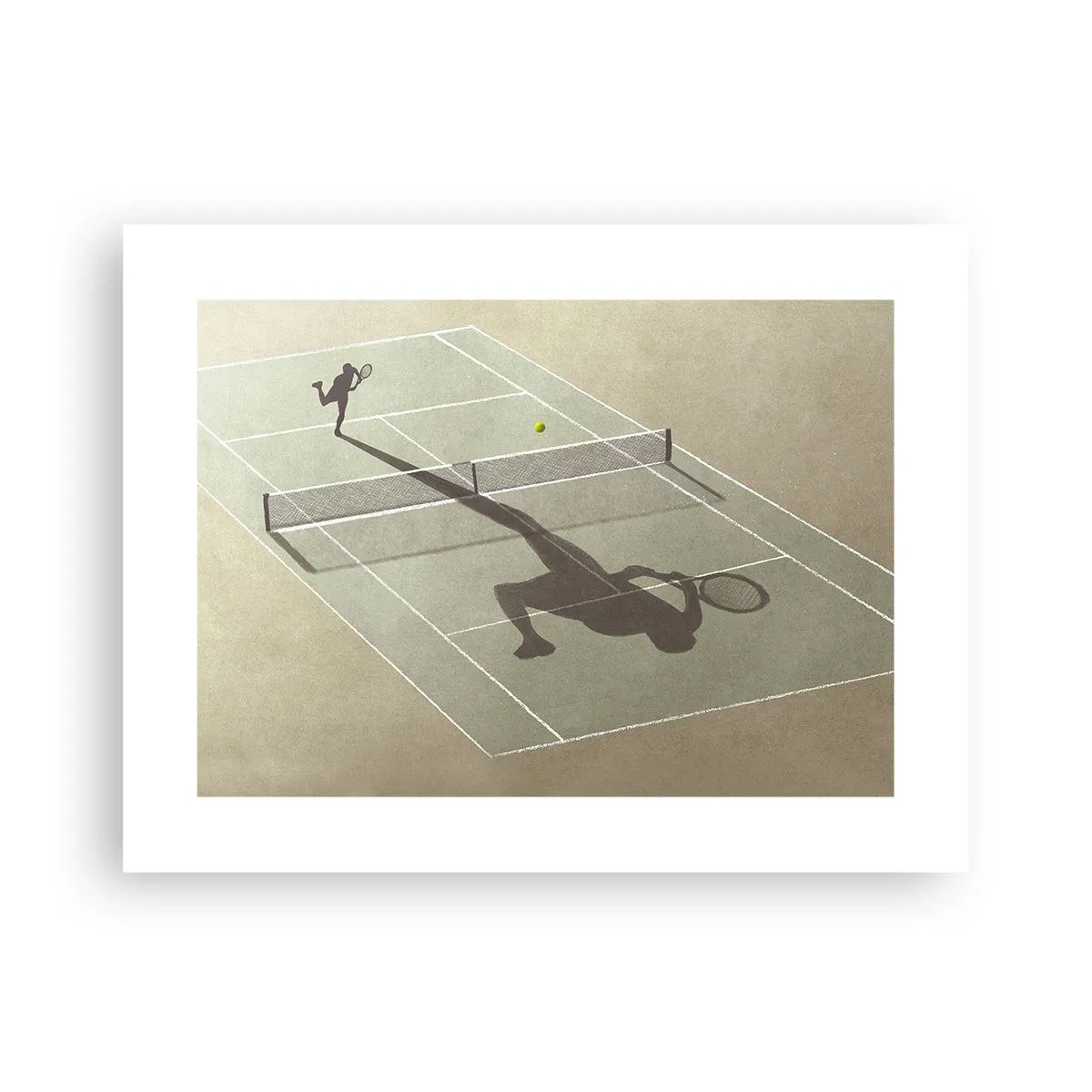 Plakat - Overvind dig selv - 40x30 cm