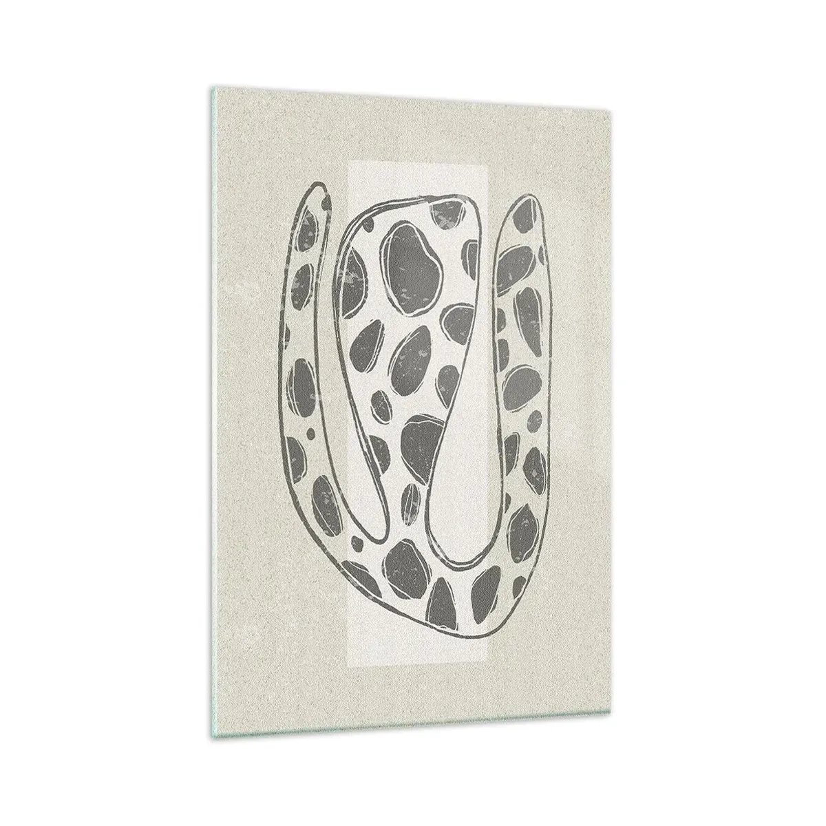 Billede på glas - Bizart væsen - 80x120 cm