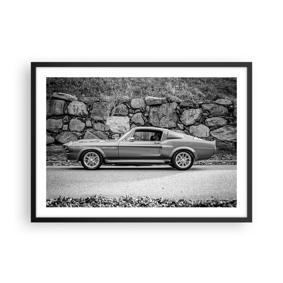 Plakat i sort ramme - En legende fra 1960'erne. - 70x50 cm