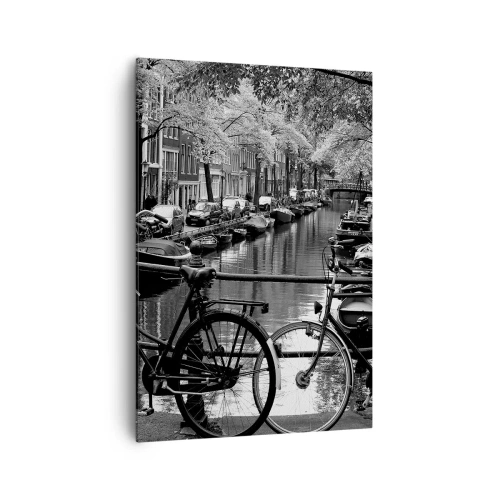 Lærredstryk - Billede på lærred - En meget hollandsk udsigt - 70x100 cm