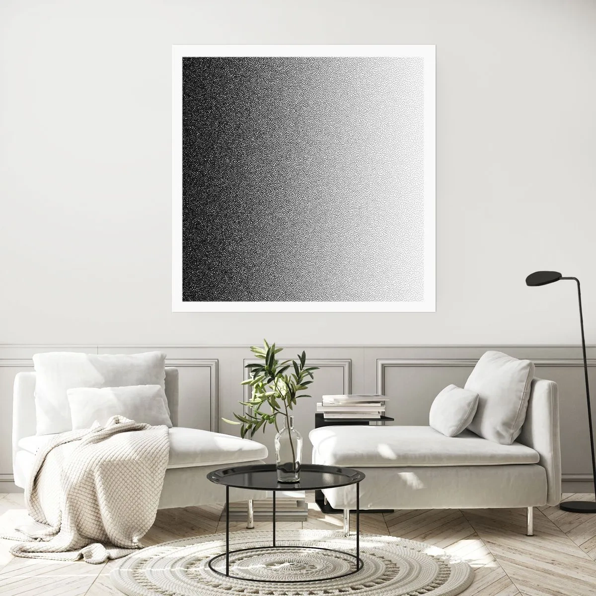 Plakat - På vej mod lyset - 60x60 cm