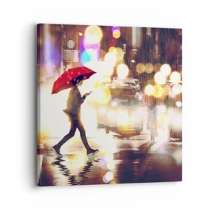 Lærredstryk - Billede på lærred - Alligevel solrigt - 30x30 cm