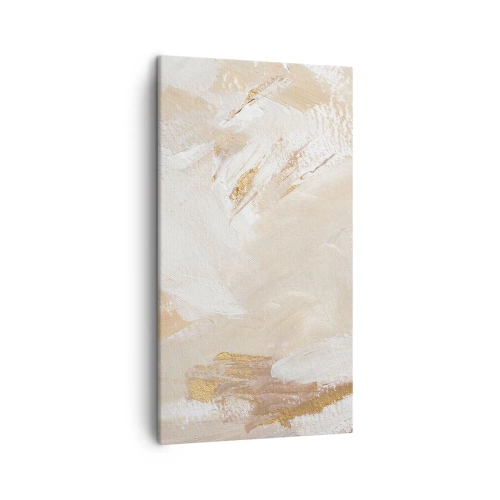 Lærredstryk - Billede på lærred - Pastelkomposition - 45x80 cm
