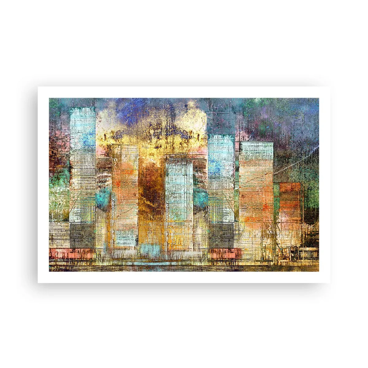 Plakat - Solrig metropol - 91x61 cm